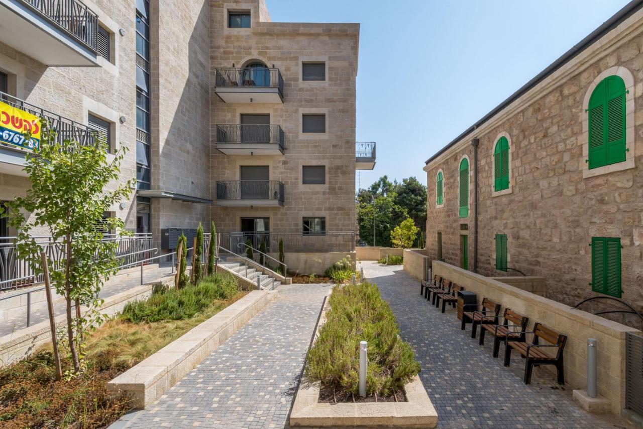 2Bdr W Parking Shirat Haneviim - Mamilla Area Sea-U Jeruzsálem Kültér fotó