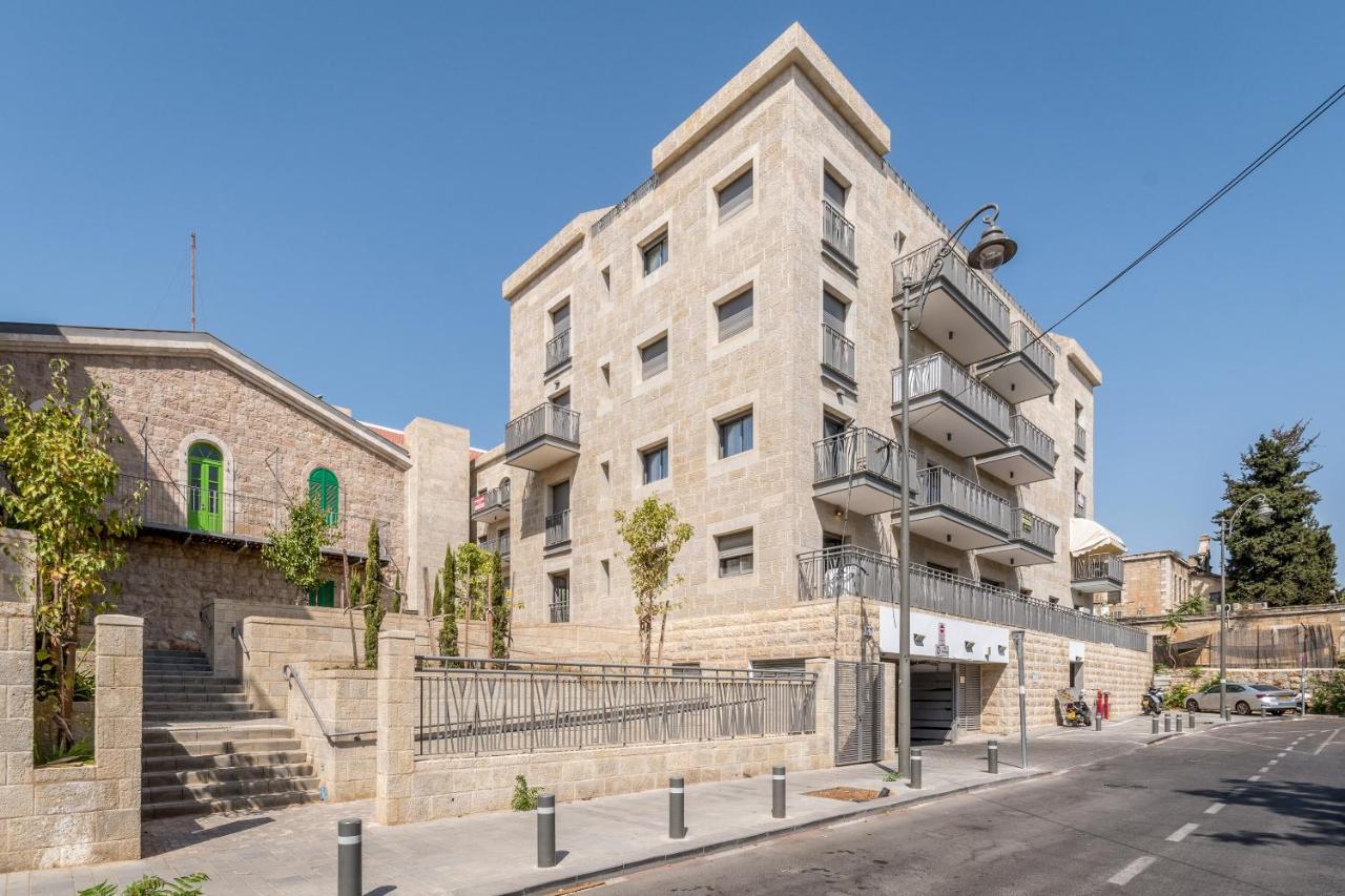 2Bdr W Parking Shirat Haneviim - Mamilla Area Sea-U Jeruzsálem Kültér fotó
