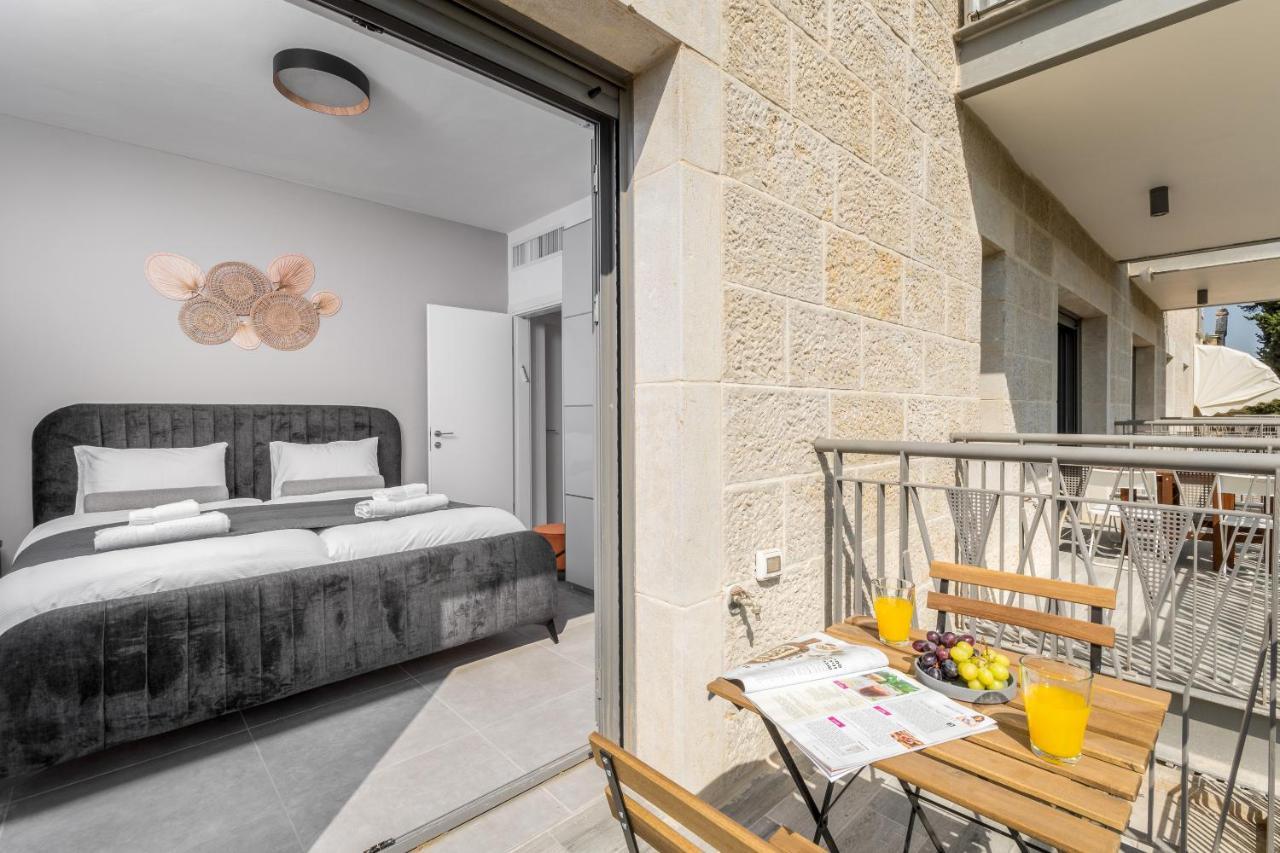 2Bdr W Parking Shirat Haneviim - Mamilla Area Sea-U Jeruzsálem Kültér fotó